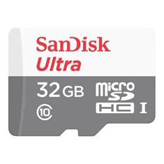 TARJETA MEMORIA MICRO SECURE DIGITAL SD HC + ADAPTADOR SANDISK / 32GB / CLASE 10 / SDHC 100MB/S