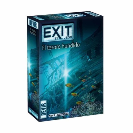 JUEGO DE MESA DEVIR EXIT 7 EL TESORO HUNDIDO