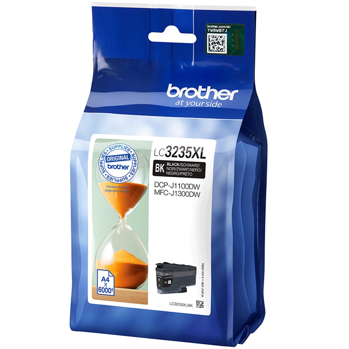 CARTUCHO TINTA BROTHER LC3235XLBK NEGRO 6000 PÁGINAS