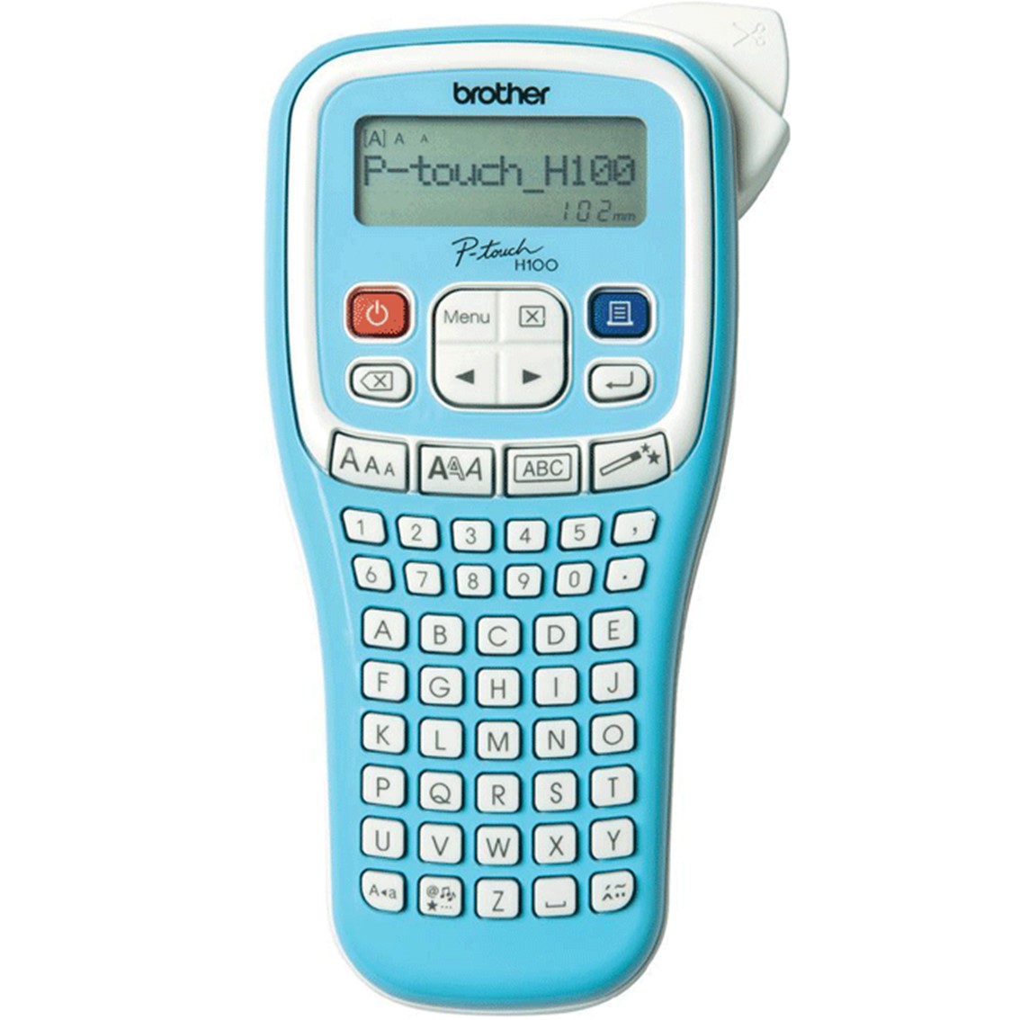 ROTULADORA BROTHER PTH100LB LCD/ 2 LINEAS/ TECLADO ABC
