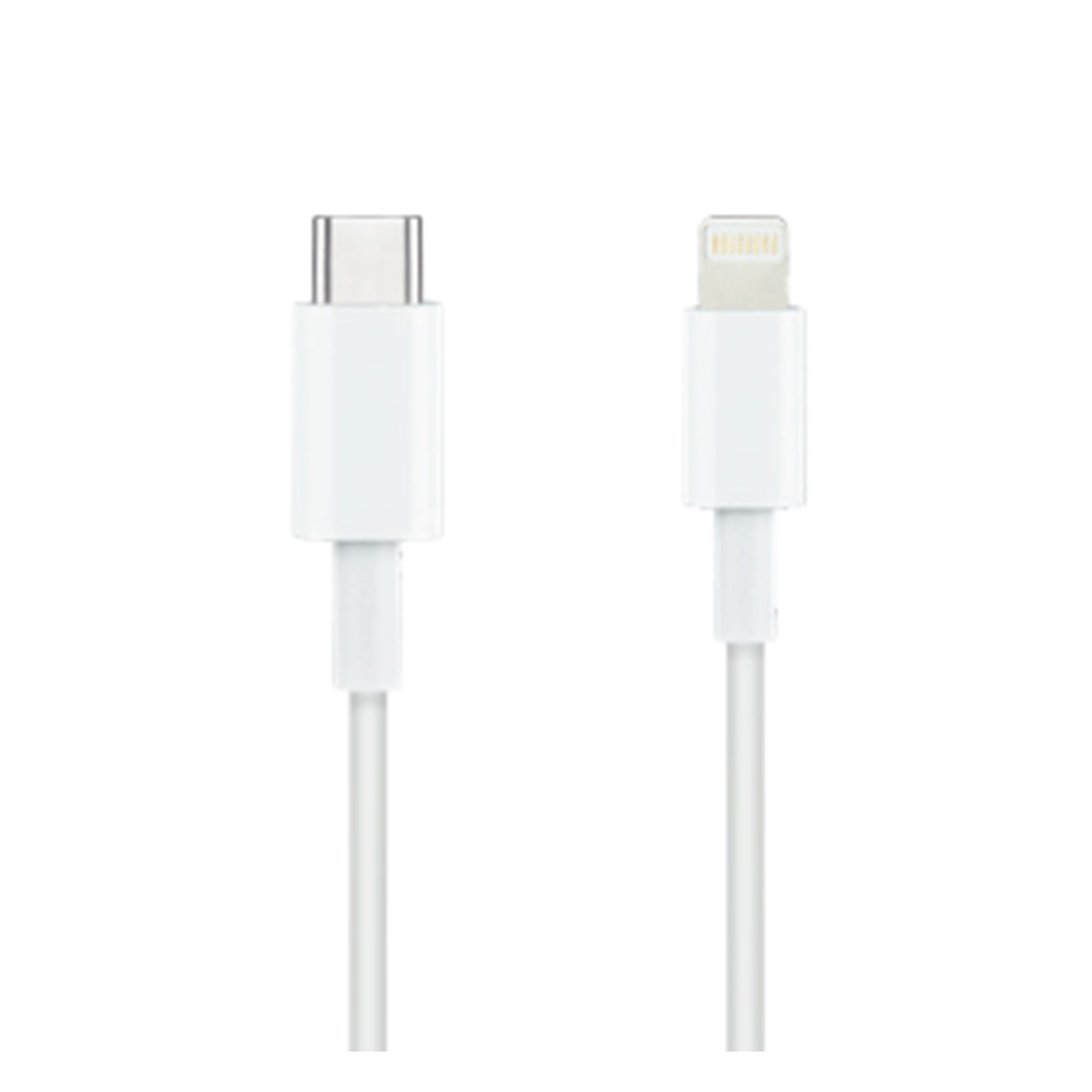 CABLE NANOCABLE LIGHTNING A USB TIPO C IPHONE IPAD IPOD BLANCO 1M