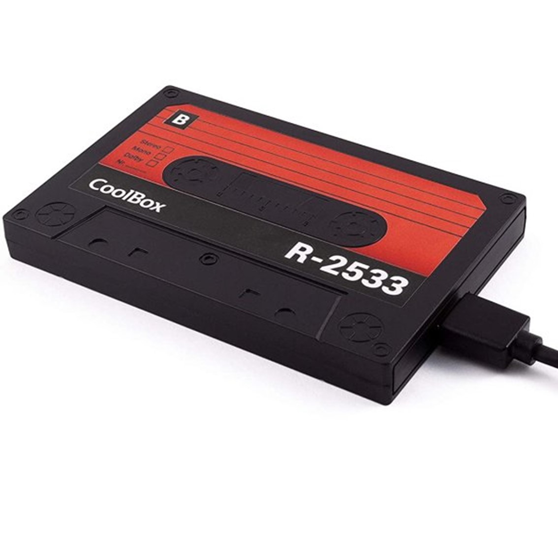 CARCASA DISCO DURO / HDD-SSD COOLBOX COO-SCP2533-R 2.5" SATA USB 3.0