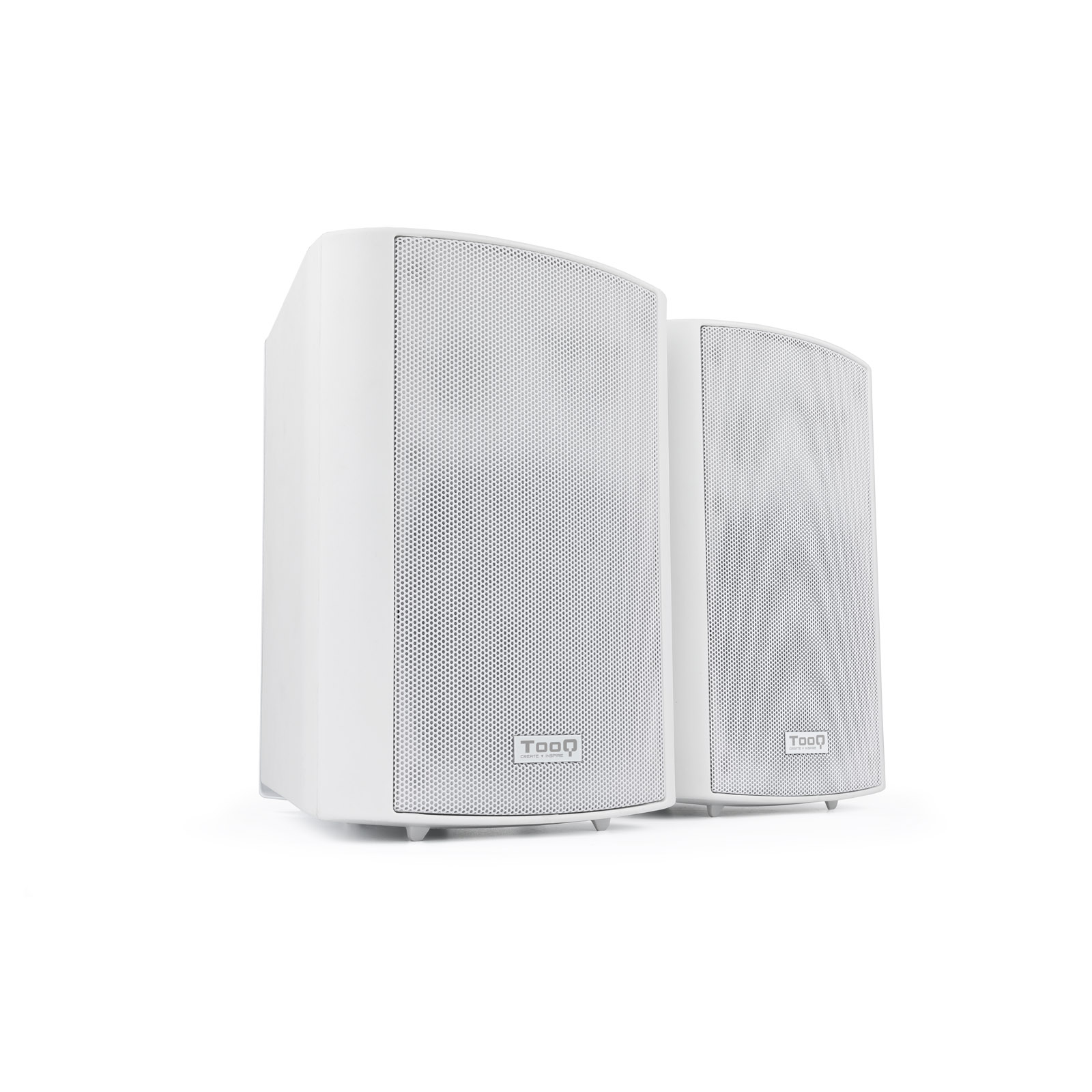 ALTAVOCES ACTIVOS TOOQ DE PARED BLANCOS 30W AUTOAMPLIFICADOS