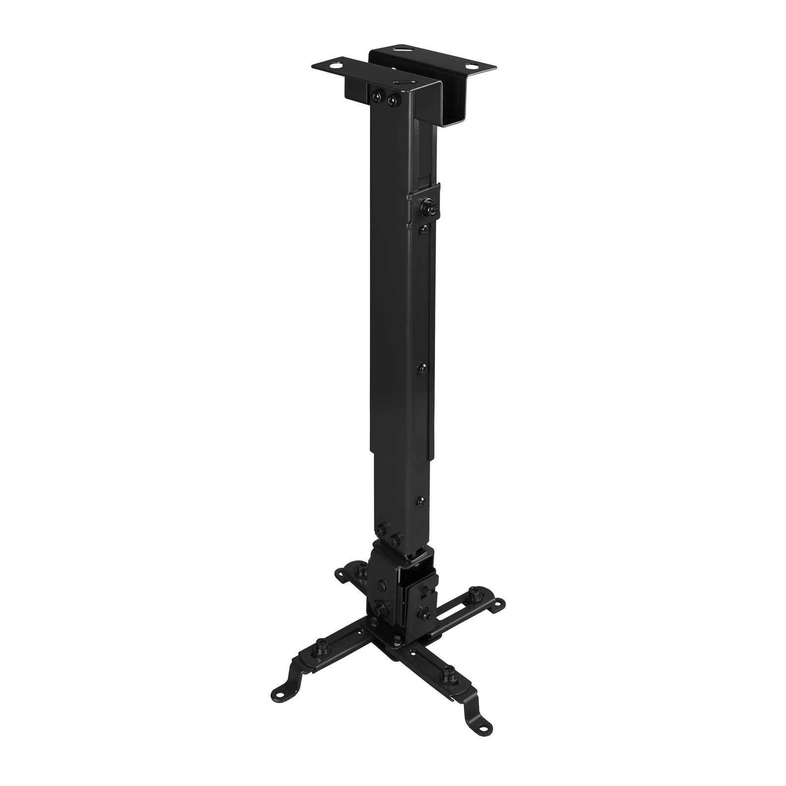 SOPORTE DE PROYECTOR DE TECHO TOOQ PJ2012T-B NEGRO DISTANCIA 130-650 mm.