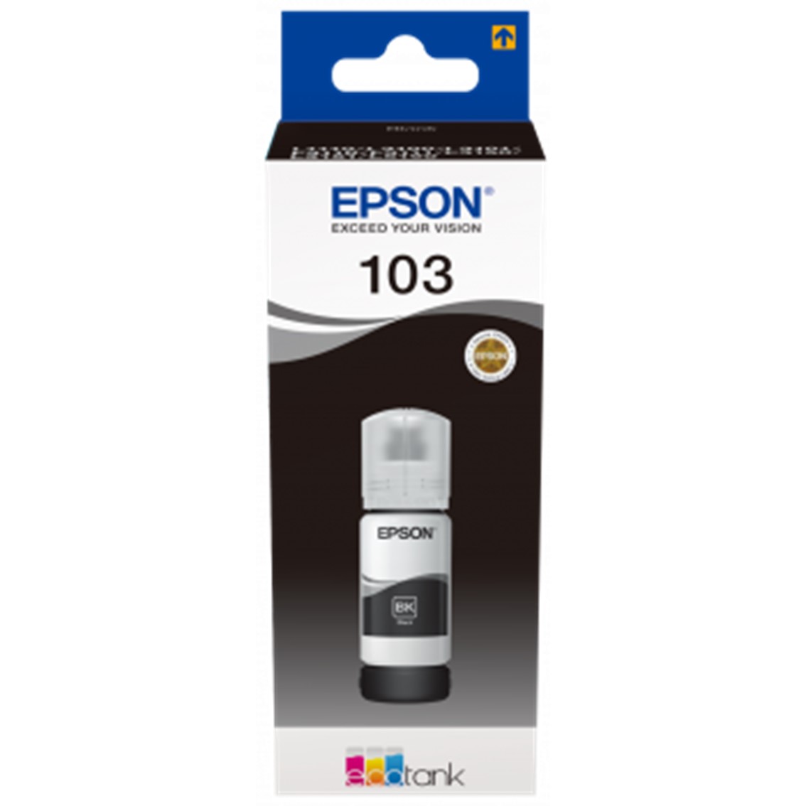 CARTUCHO ECOTANK EPSON 103 NEGRO INK BOTELLA PARA L3110/ L3150/ L3111/ L3151
