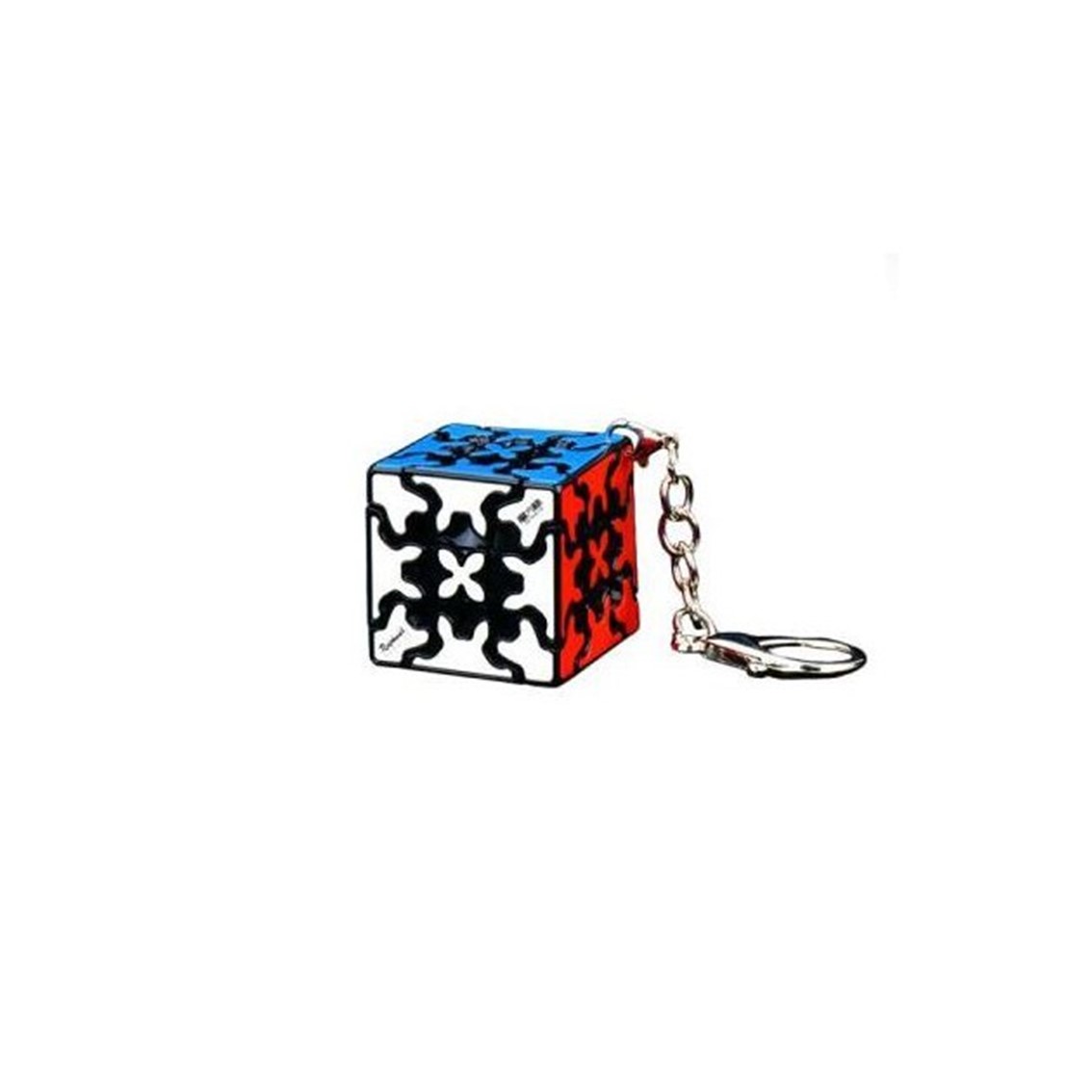 CUBO DE RUBIK QIYI LLAVERO GEAR CUBE 3X3