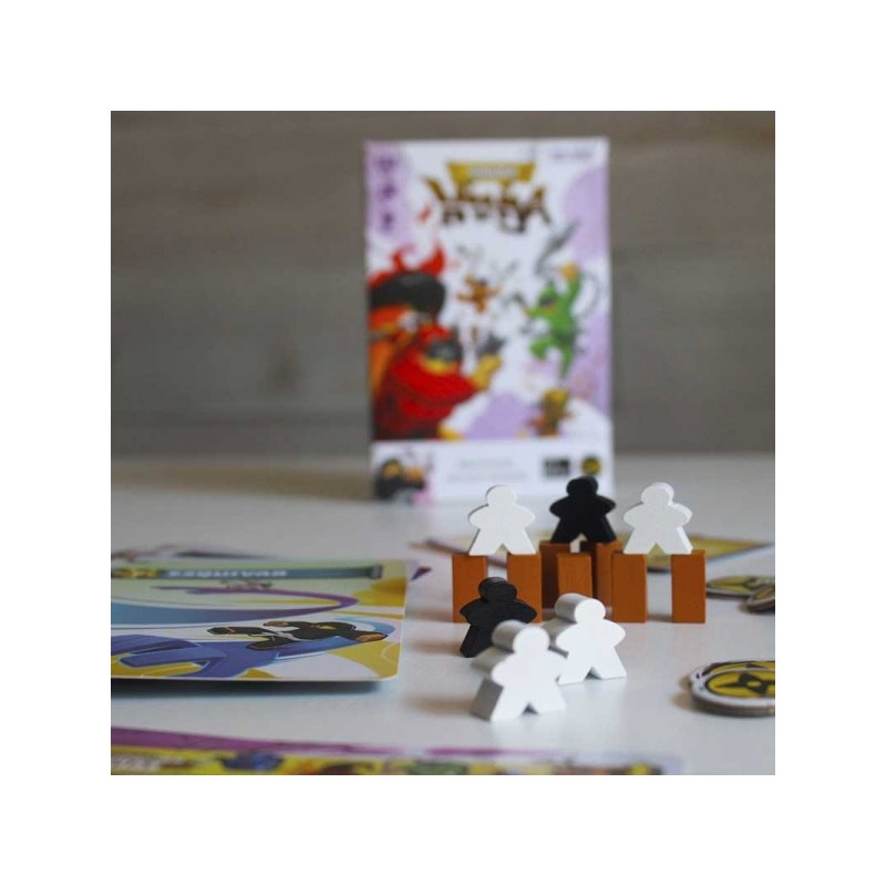 JUEGO DE MESA DE CARTAS ACADEMIA NINJA