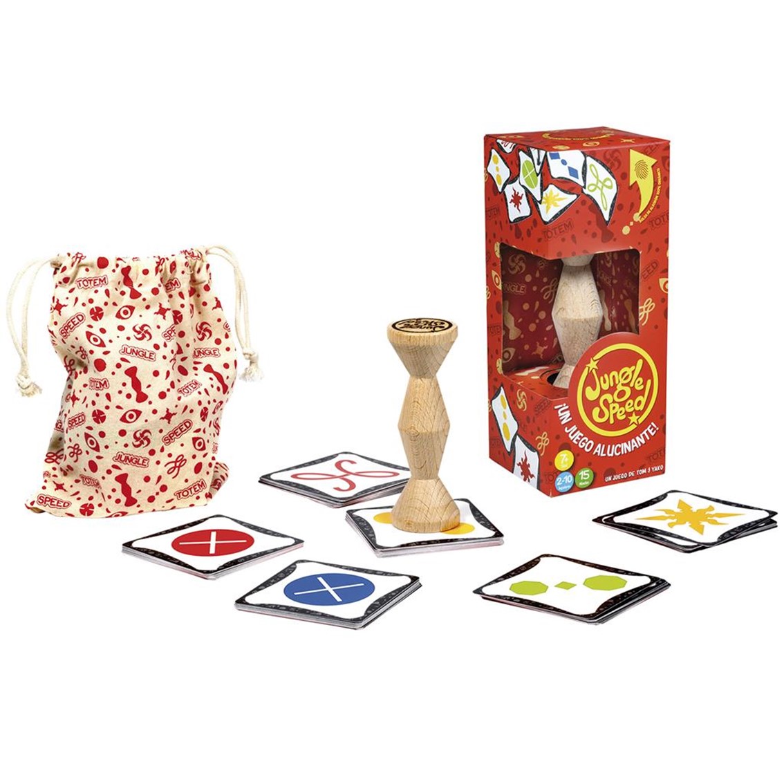 JUEGO DE MESA ASMODEE JUNGLE SPEED PEGI 7