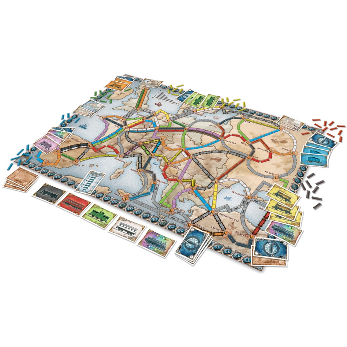 JUEGO DE MESA ASMODEE ¡AVENTUREROS AL TREN! EUROPA PEGI 8