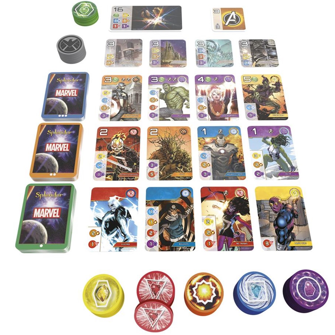 JUEGO DE MESA ASMODEE SPLENDOR MARVEL PEGI 10