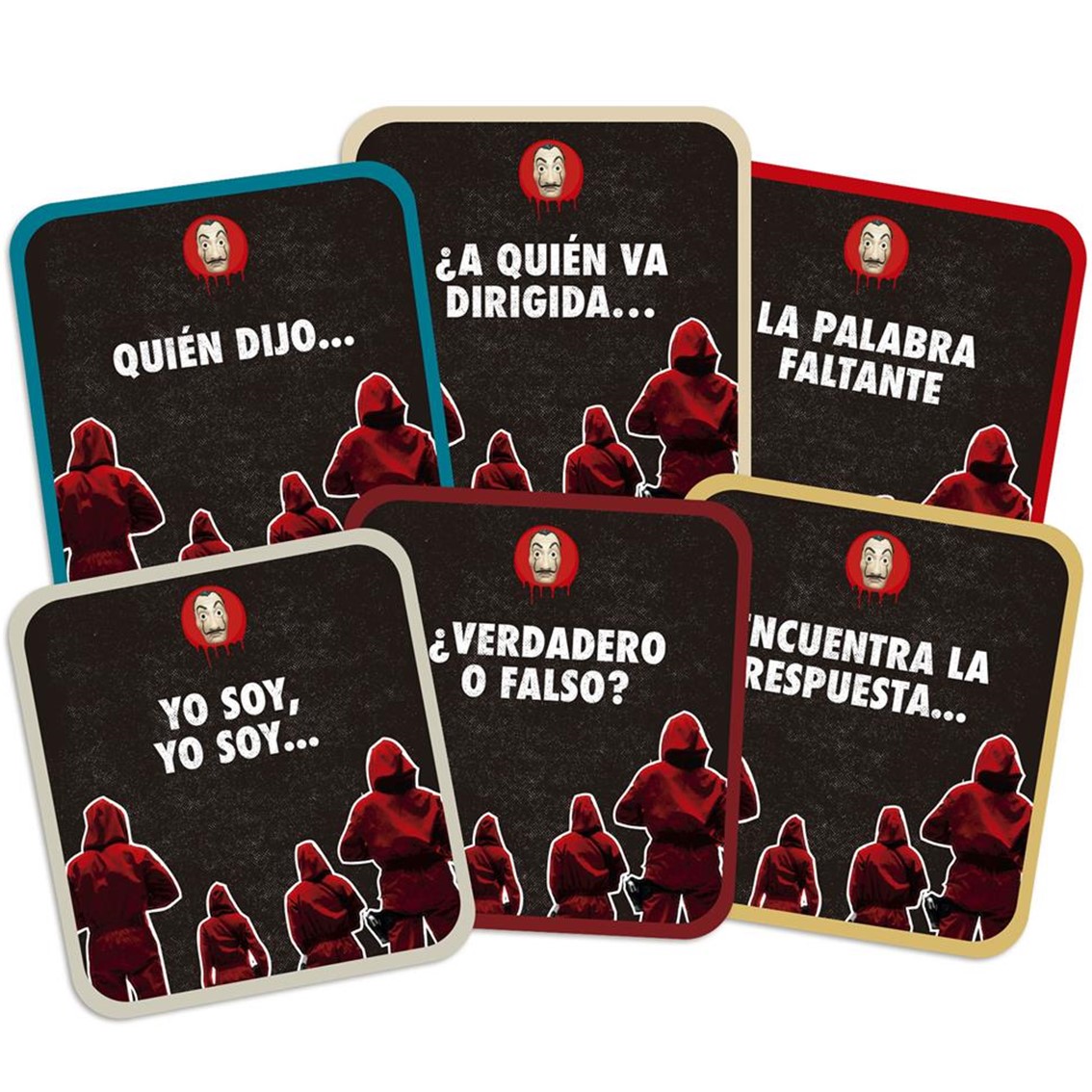 JUEGO DE MESA ASMODEE LA CASA DE PAPEL: EL GRAN QUIZ
