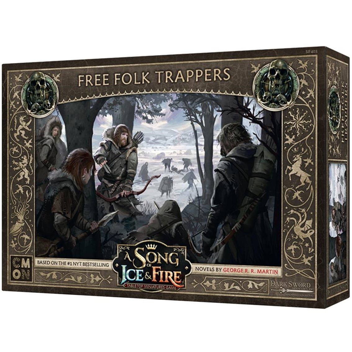 JUEGO DE MESA ASMODEE CANCION DE HIELO Y FUEGO: TRAMPERO DEL PUEBLO LIBRE