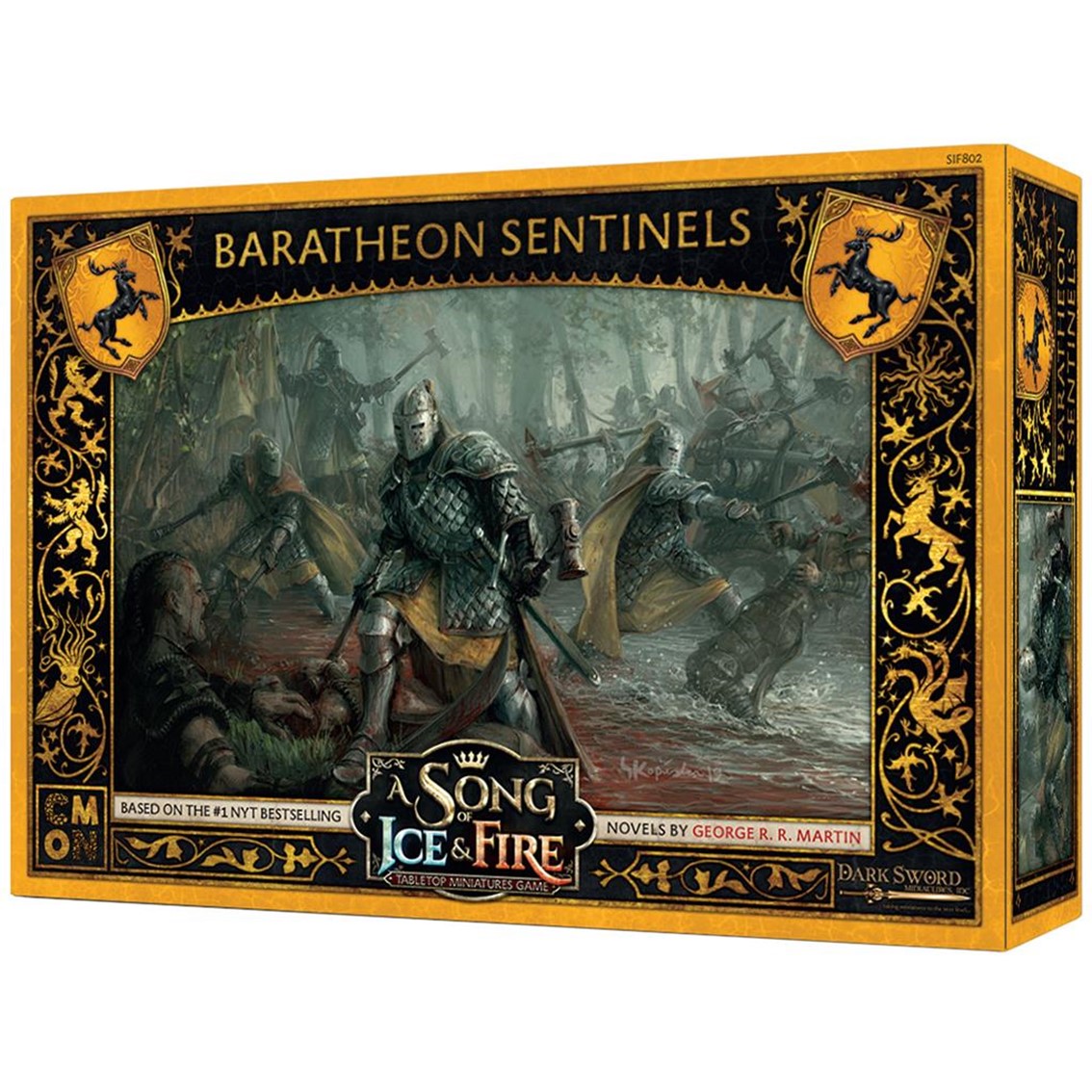 JUEGO DE MESA ASMODEE CANCION DE HIELO Y FUEGO: CENTINELAS BARATHEON PEGI 14