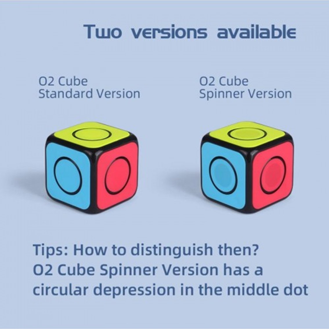CUBO DE RUBIK QIYI 02 SPINNER CUBE NEGRO