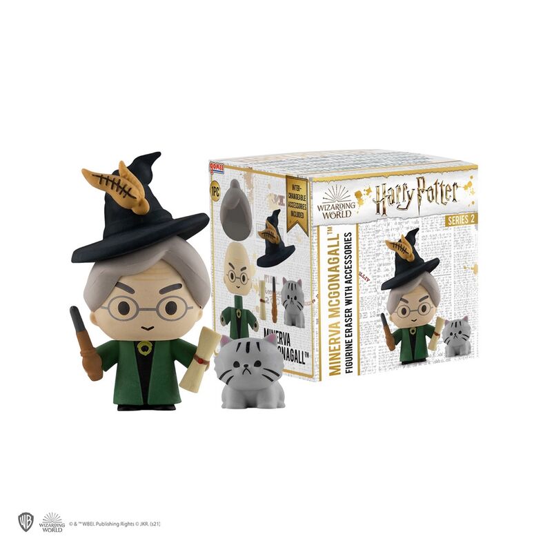 FIGURA GOMEE CINEREPLICAS HARRY POTTER MCGONNAGALL 10 UNIDADES