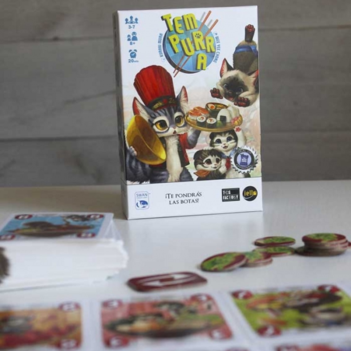 JUEGO DE CARTAS TEMPURRA