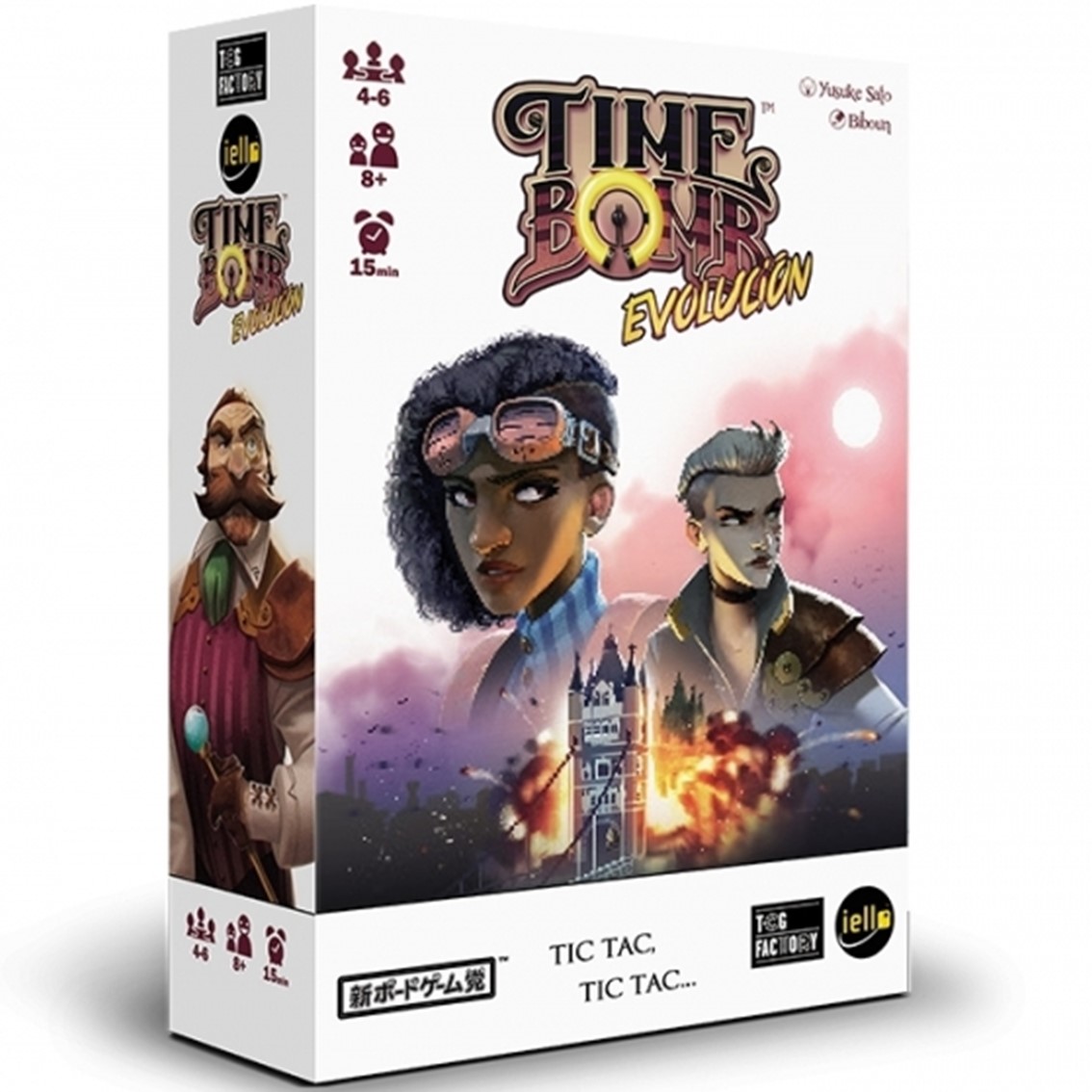 JUEGO DE CARTAS TIME BOMB EVOLUCION