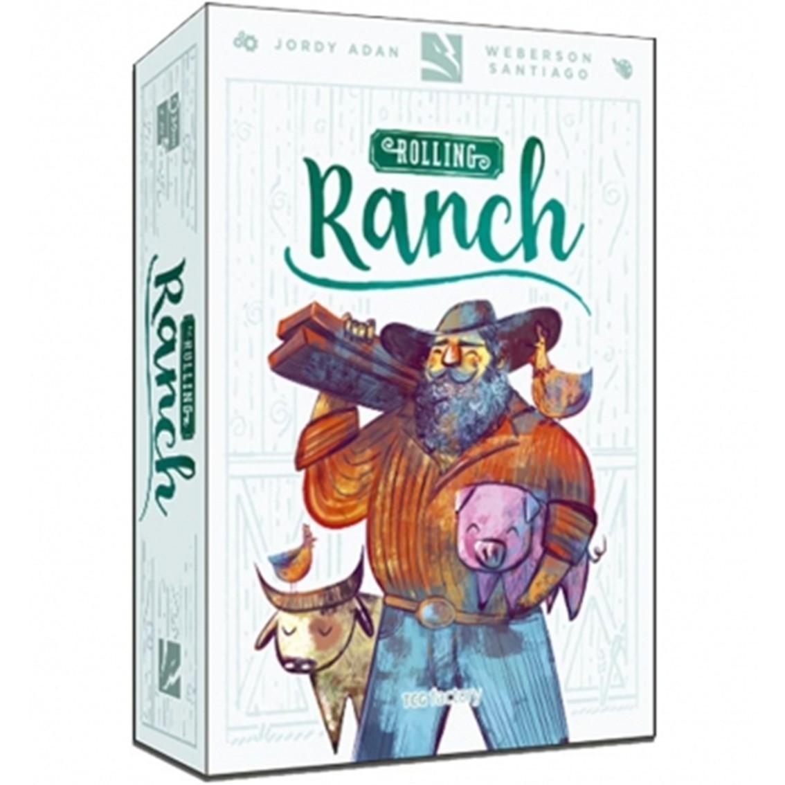 JUEGO DE MESA ROLLING RANCH EN ESPAÑOL PEGI 12
