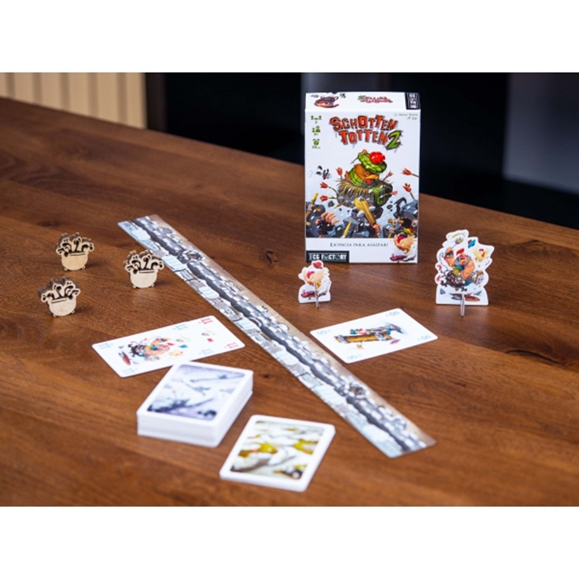 JUEGO DE CARTAS SCHOTTEN TOTTEN 2 EN ESPAÑOL