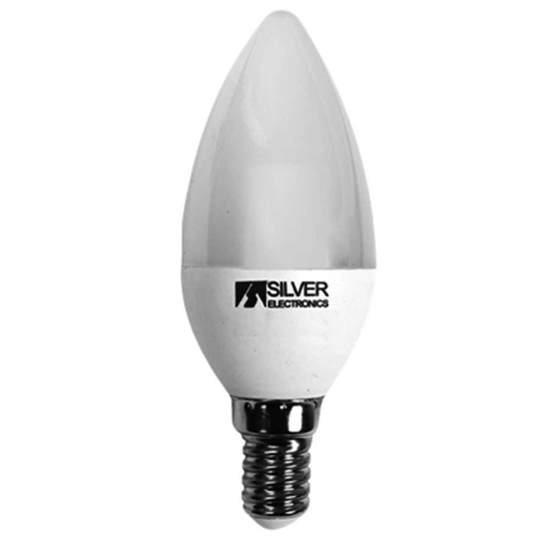 BOMBILLA LED DECORATIVA SILVER ELECTRONIC VELA 6W=65W/ E14/ 5000K/ 550 lm/ LUZ EXTRA CALIDA/ A+