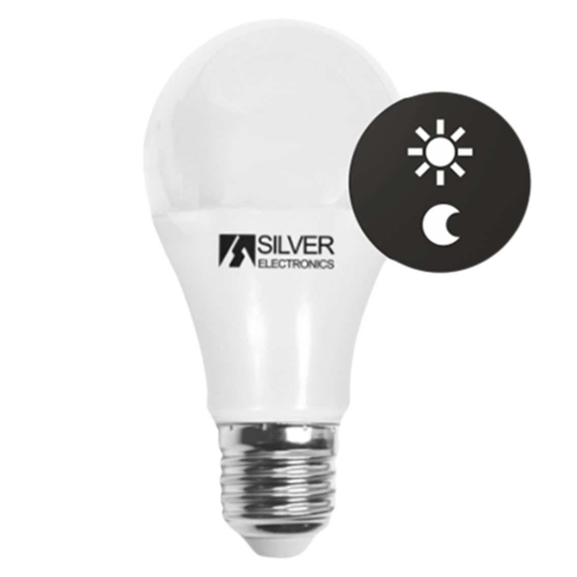 BOMBILLA LED ECO DECORATIVA SILVER ELECTRONICS ESTANDAR 10W=85W/ E27/ 2700K/ 820 lm/ 180º/ LUZ EXTRA CALIDA/ A+