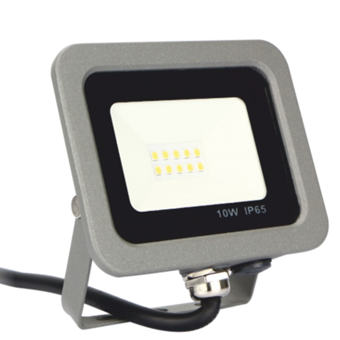FOCO LED IPS 65 10W 5700K luz fría 800lm Gris