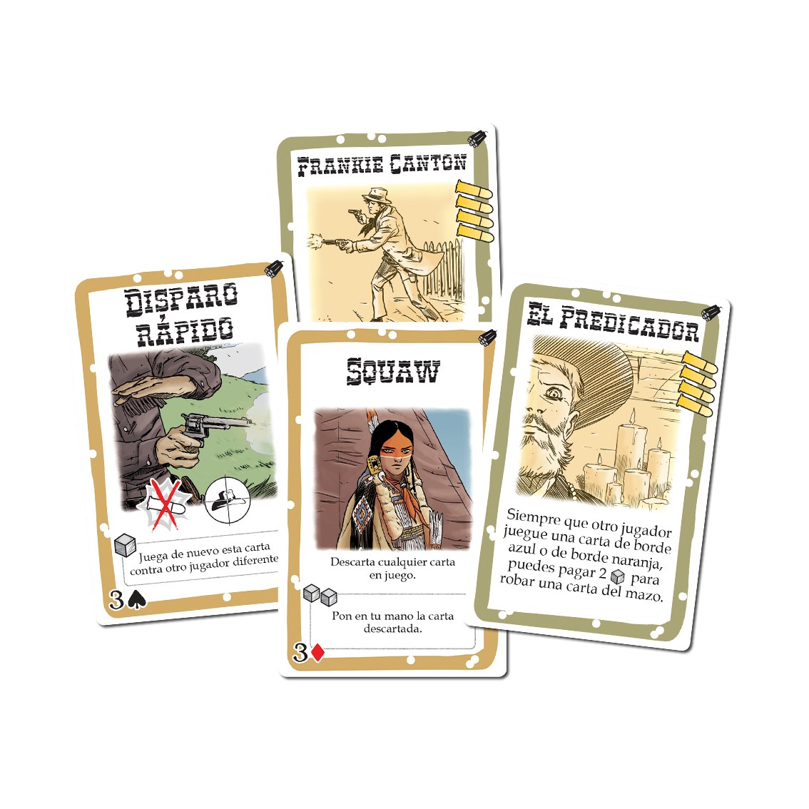 JUEGO DE MESA ASMODEE BANG ARMADOS Y PELIGROSOS PEGI 8