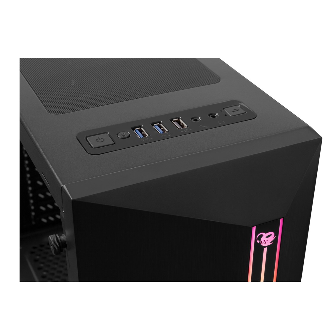 CAJA ORDENADOR GAMING DEEP GAMING DGC200 RGB ATX USB 3.0 SIN FUENTE