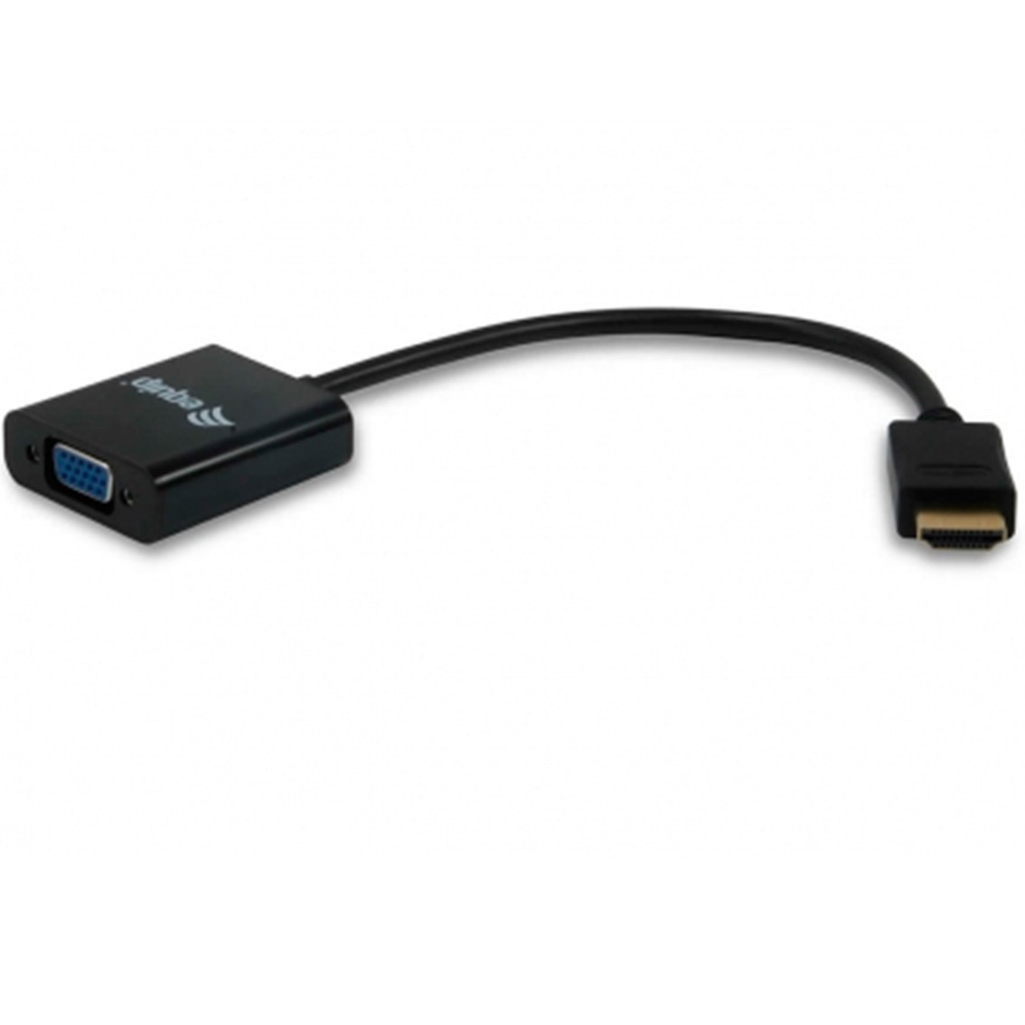 ADAPTADOR EQUIP HDMI A VGA CON AUDIO JACK 3.5
