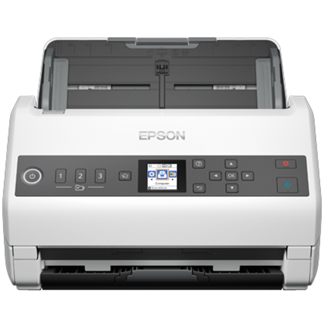 ESCANER SOBREMESA EPSON WORKFORCE DS-730N A4/ 40PPM/ USB TIPO B/ RED/ ADF/ LCD