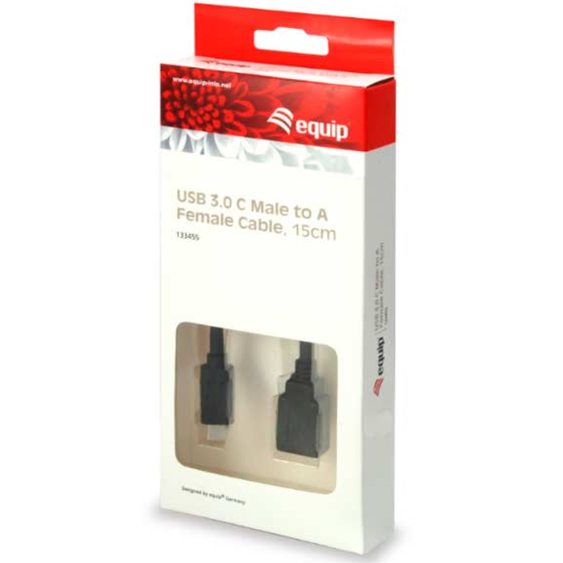 CABLE EQUIP USB TIPO C A USB TIPO A MACHO-HEMBRA