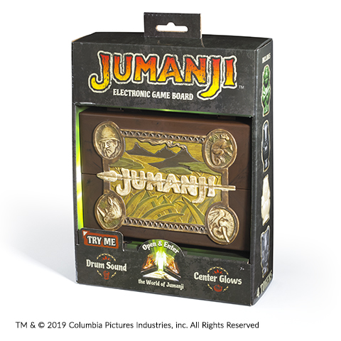 TABLERO ELECTRÓNICO THE NOBLE COLLECTION JUMANJI (VERSIÓN MINIATURA)