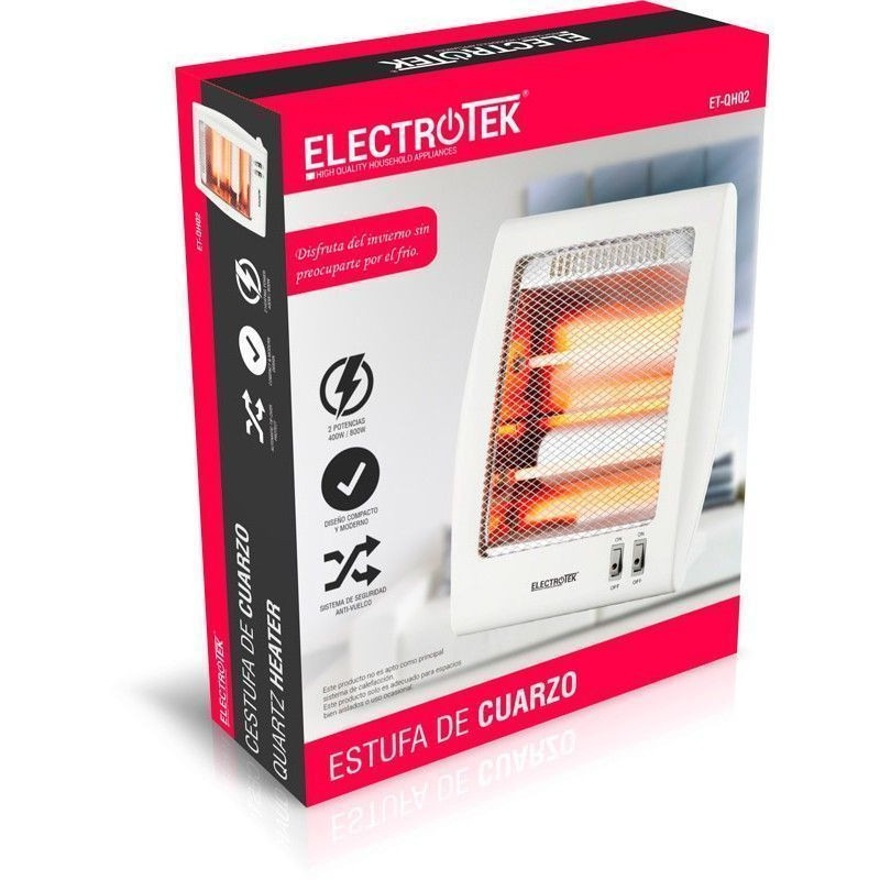 ESTUFA ELECTRICA THULOS ET-QH02 400W/800W