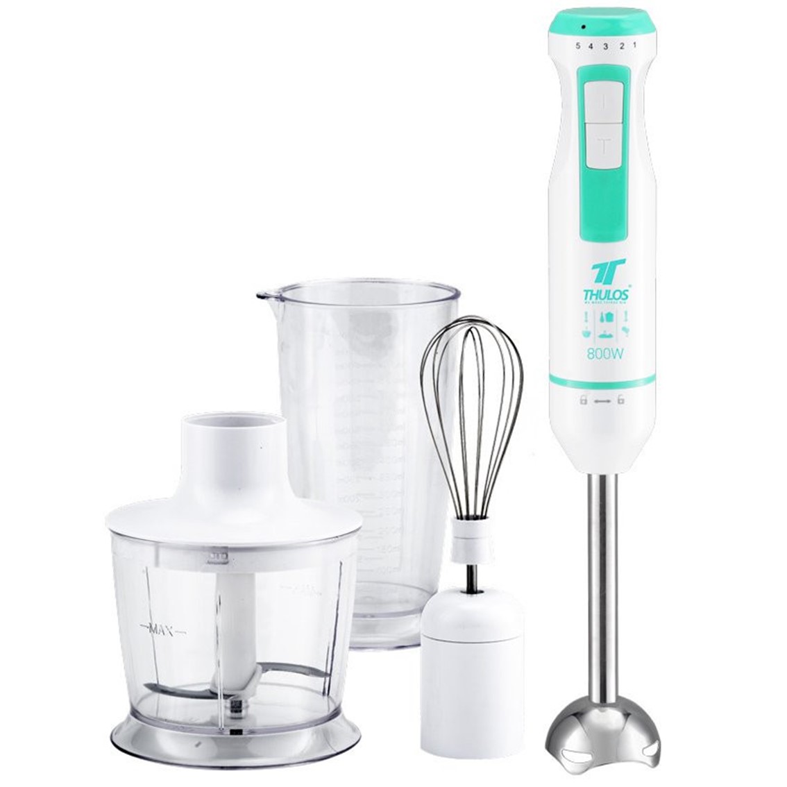 BATIDORA DE MANO THULOS TH-BM801 800W