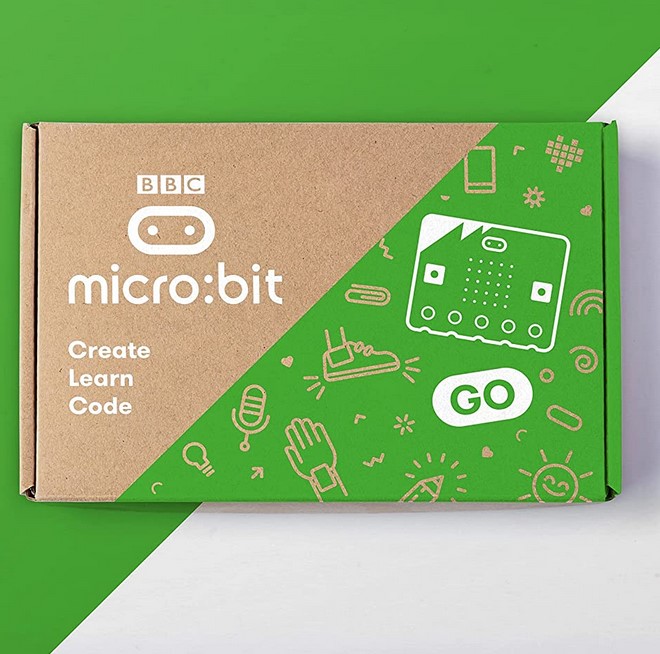 KIT MICRO:BIT GO V2.2 CON PLACA MICROBIT + PILAS + PORTAPILAS + CABLE USB