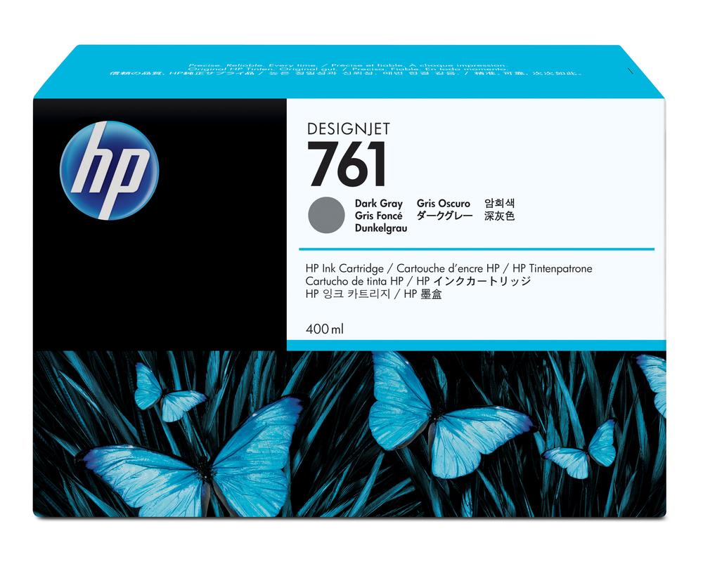 CARTUCHO TINTA HP 761 GRIS OSCURO 400ML