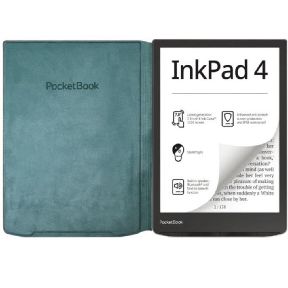POCKETBOOK FUNDA 743 FLIP COVER VERDE OCEANO VERSION WW PARA INKPAD 4 / INKPAD COLOR 2 Y 3