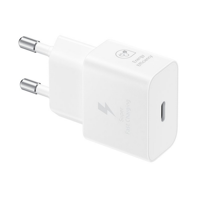 CARGADOR SAMSUNG EP-T2510XWEGEU USB TIPO C BLANCO 25W CABLE INCLUIDO