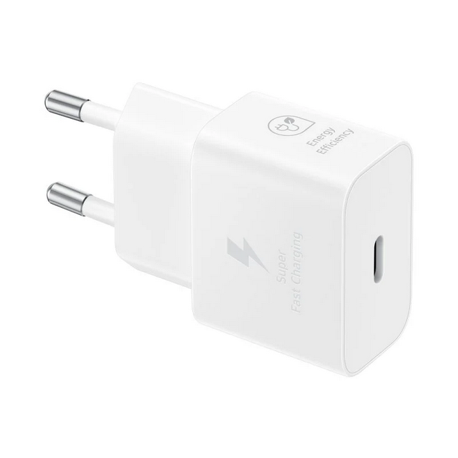 CARGADOR SAMSUNG EP-T2510XWEGEU USB TIPO C BLANCO 25W CABLE INCLUIDO