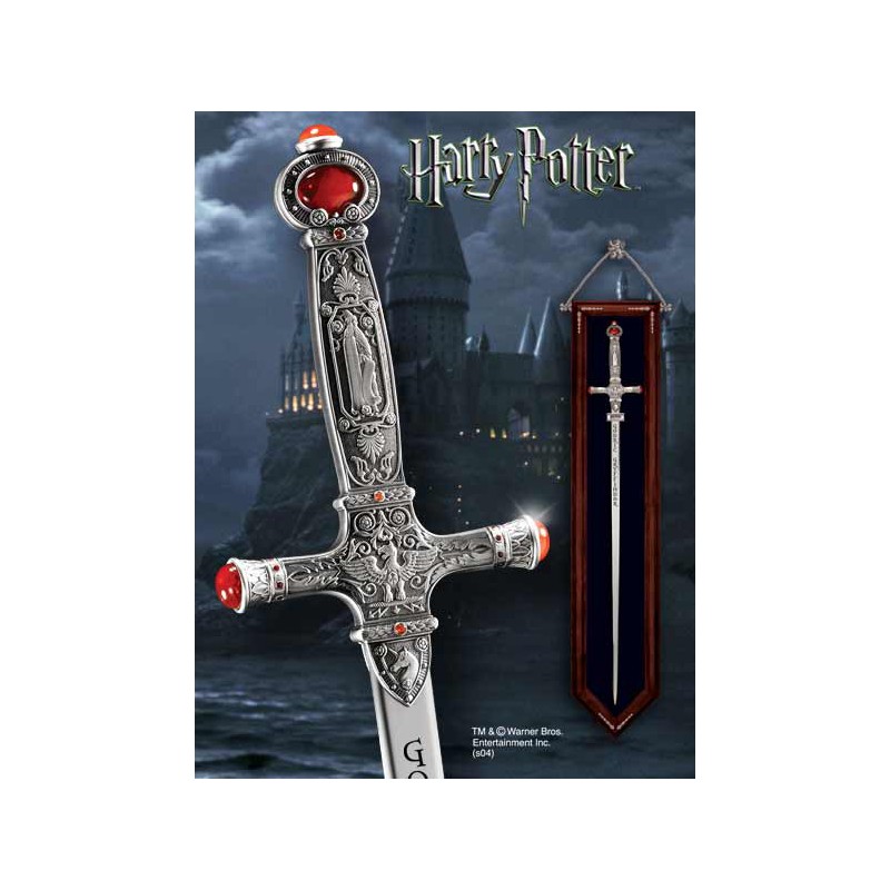 RÉPLICA THE NOBLE COLLECTION HARRY POTTER ESPADA GODRIC GRYFFINDOR