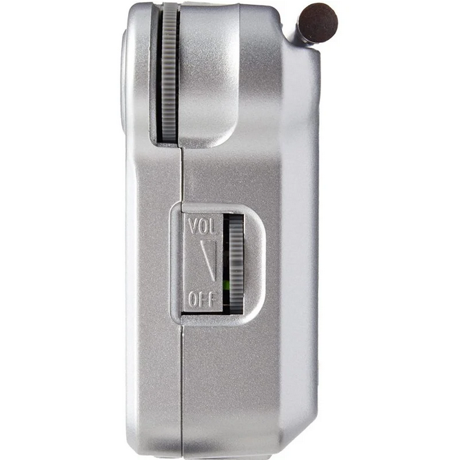 RADIO PANASONIC RF-P150DEG-S SINTONIZADOR AFC COLOR PLATA
