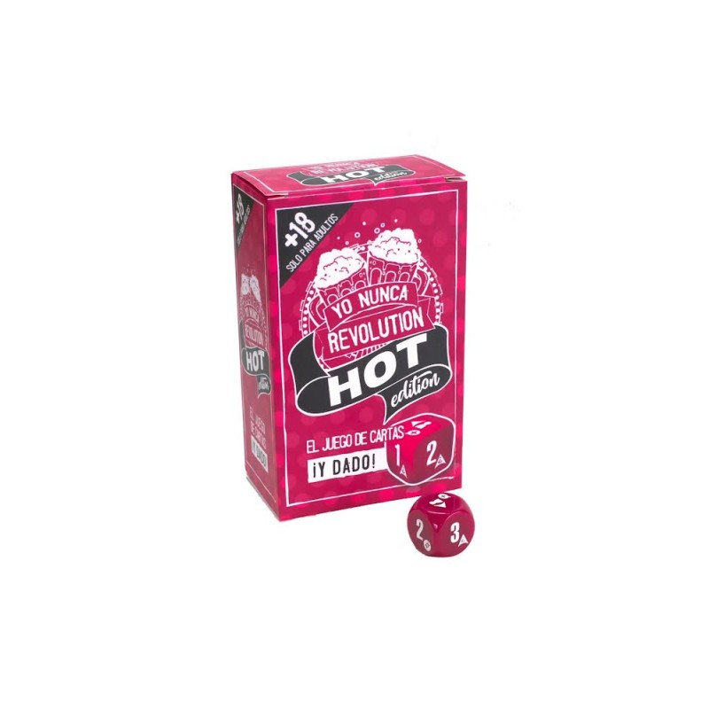 JUEGO DE MESA YO NUNCA REVOLUTION HOT