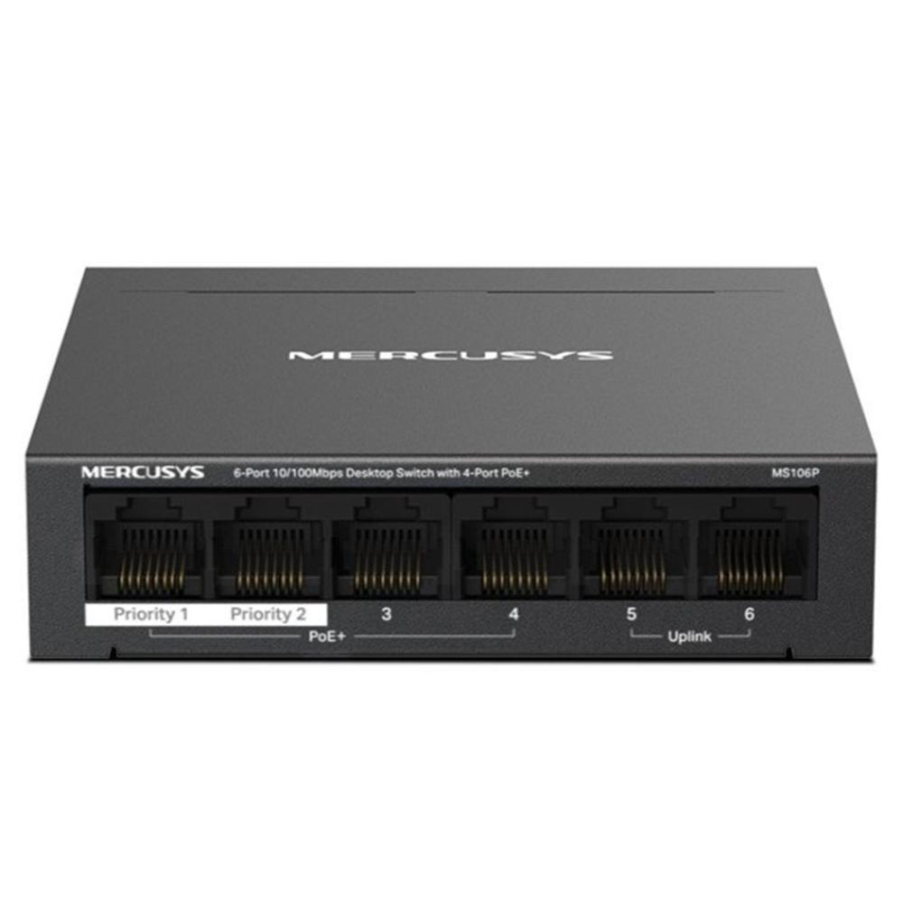 SWITCH MERCUSYS MS106P 6 PUERTOS
