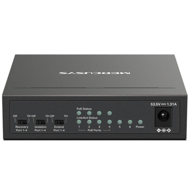 SWITCH MERCUSYS MS106P 6 PUERTOS
