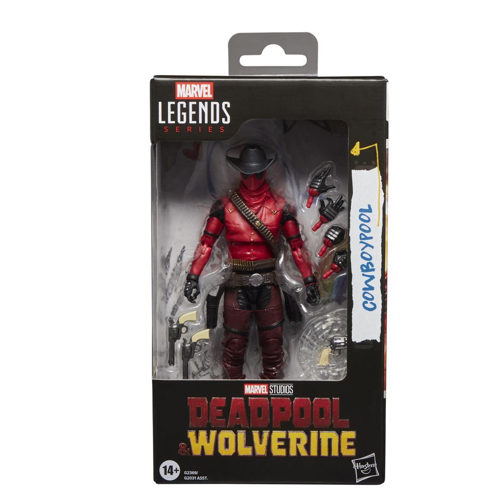 FIGURA HASBRO MARVEL LEGENDS SERIES DEADPOOL & WOLVERINE - COWBOYPOOL