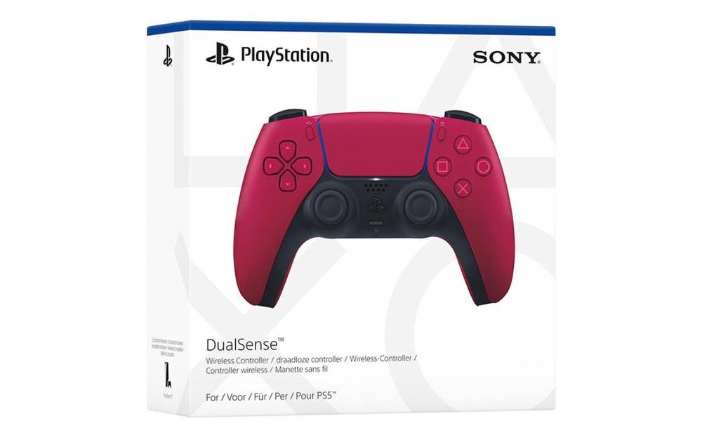 Mando inalámbrico DualSense® COSMIC RED: para PS5, PC, Mac y móvil