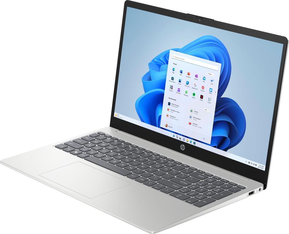 PORTATIL HP 15-fd0329ns Core-N100 15.6"/ 8GB/ SSD 256GB/ W11/ PLATA
