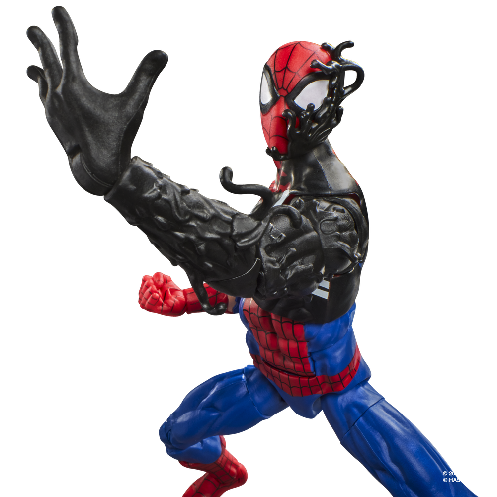 FIGURA HASBRO MARVEL LEGENDS SERIES SECRET WARS SPIDER-MAN (ALIEN COSTUME)