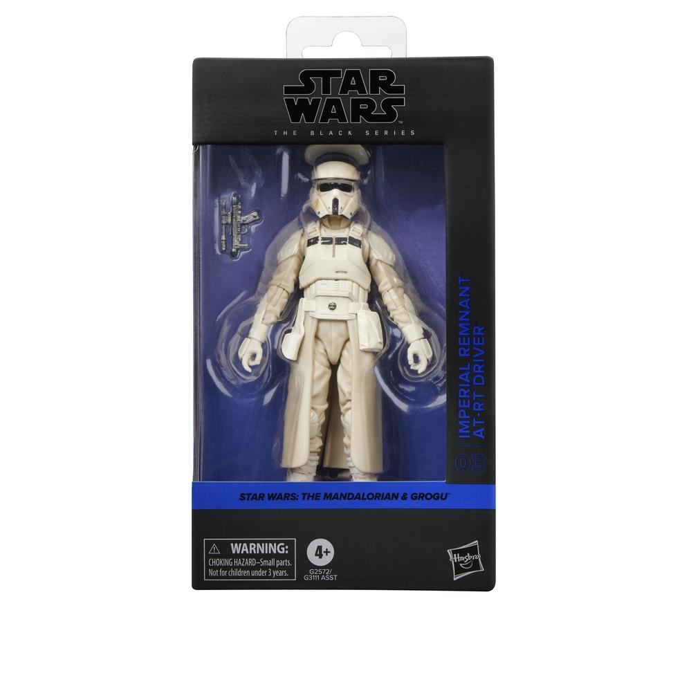FIGURA HASBRO STAR WARS THE BLACK SERIES THE MANDALORIAN & GROGU IMPERIAL REMNANT AT-RT DRIVER