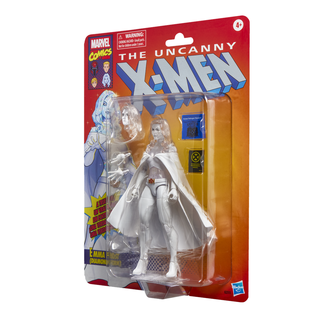 FIGURA HASBRO MARVEL COMICS THE UNCANNY X-MEN EMMA FROST (DIAMOND FORM)